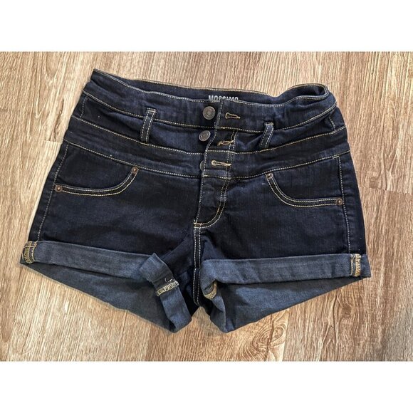 Mossimo Dark Jean Shorts Size 2/26 - Picture 1 of 4